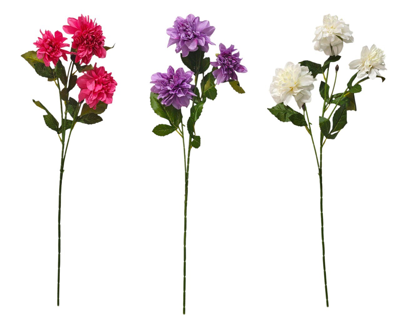FLORES ARTIFICALES DECORATIVAS 75CM