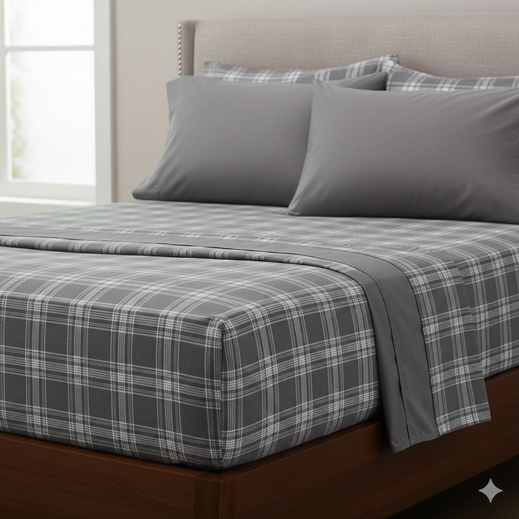 JUEGO DE SABANAS QUEEN SCARLETT CLASSICS 6PCS