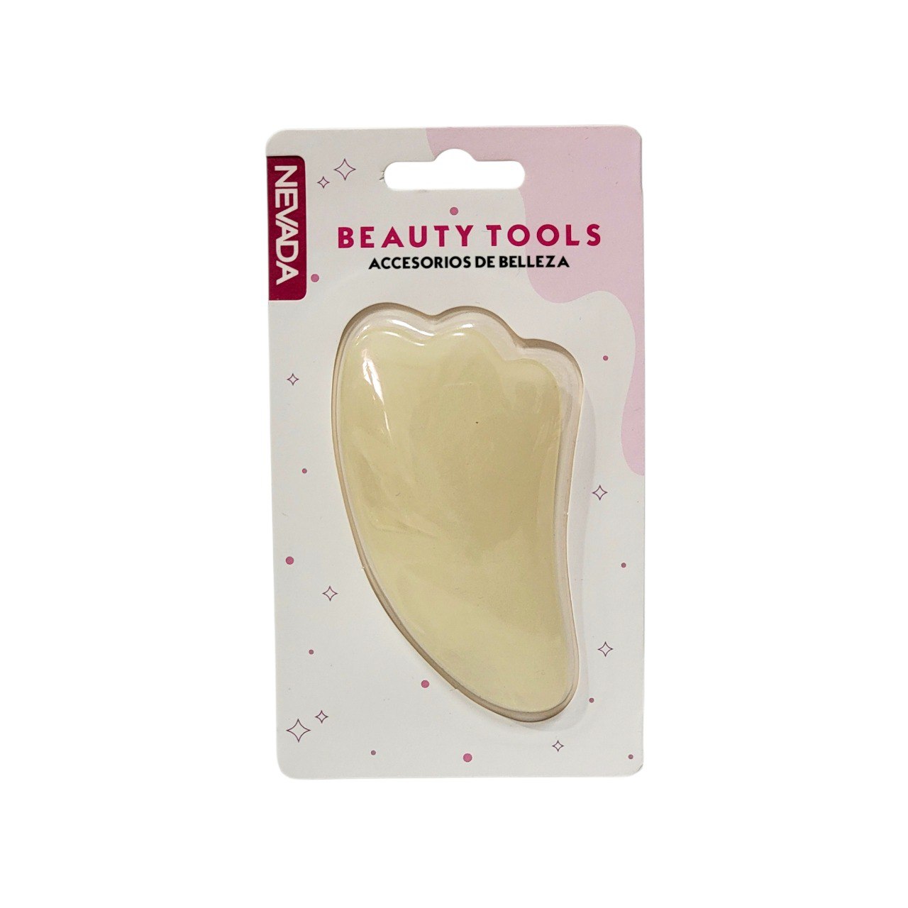 PIEDRA DE CUARZO GUA SHA NEVADA BEAUTY TOOLS 3 COLORES DISPONIBLES 3X10CM