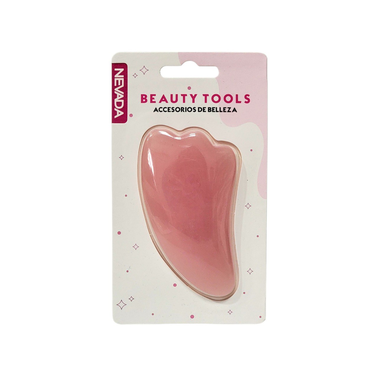 PIEDRA DE CUARZO GUA SHA NEVADA BEAUTY TOOLS 3 COLORES DISPONIBLES 3X10CM