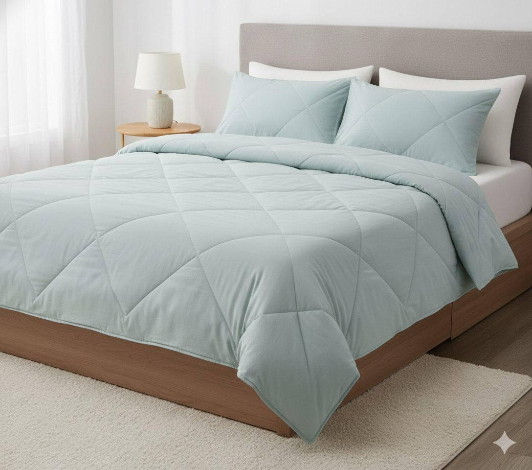 JUEGO DE SABANA EDREDÓN KING CHIC HOME 3PCS