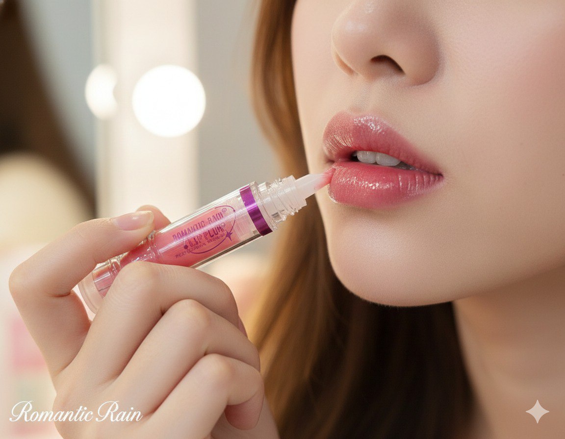 VOLUMINIZADOR DE LABIOS IMPERMEABLE ROMANTIC RAIN 6 TONOS DISPONIBLES