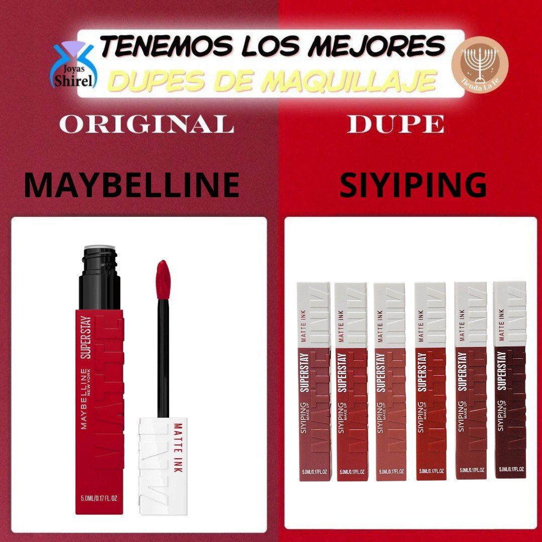 BRILLO LABIAL MATTE DE LARGA DURACION 5ML DUPE DE MAYBELLINE