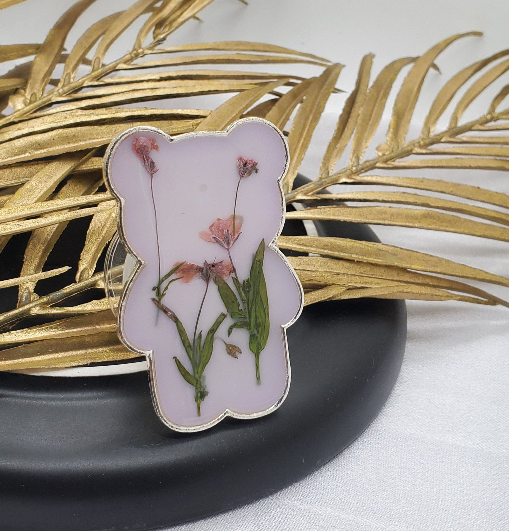 SOPORTE PARA CELULAR EN FORMA DE OSO