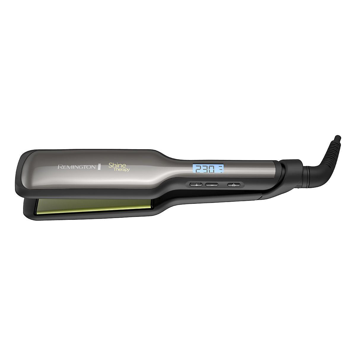 PLANCHA PARA EL CABELLO SHINE THERAPY AGUACATE CON MACADAMIA REMINGTON