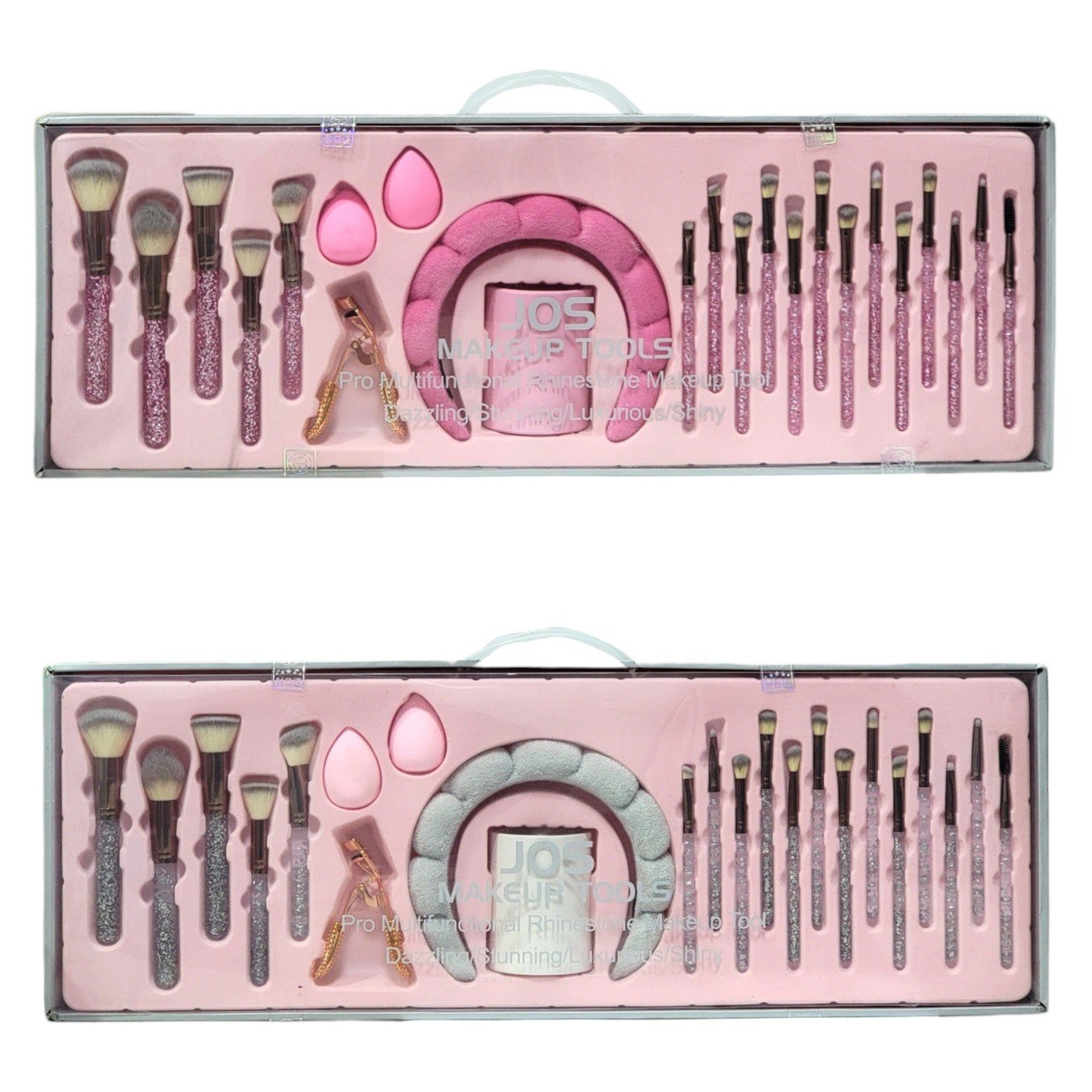 SET DE BROCHAS Y ACCESORIOS DE MAQUILLAJE 23PCS JOS MAKEUP TOOLS