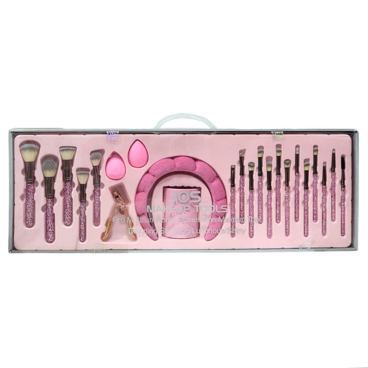 SET DE BROCHAS Y ACCESORIOS DE MAQUILLAJE 23PCS JOS MAKEUP TOOLS