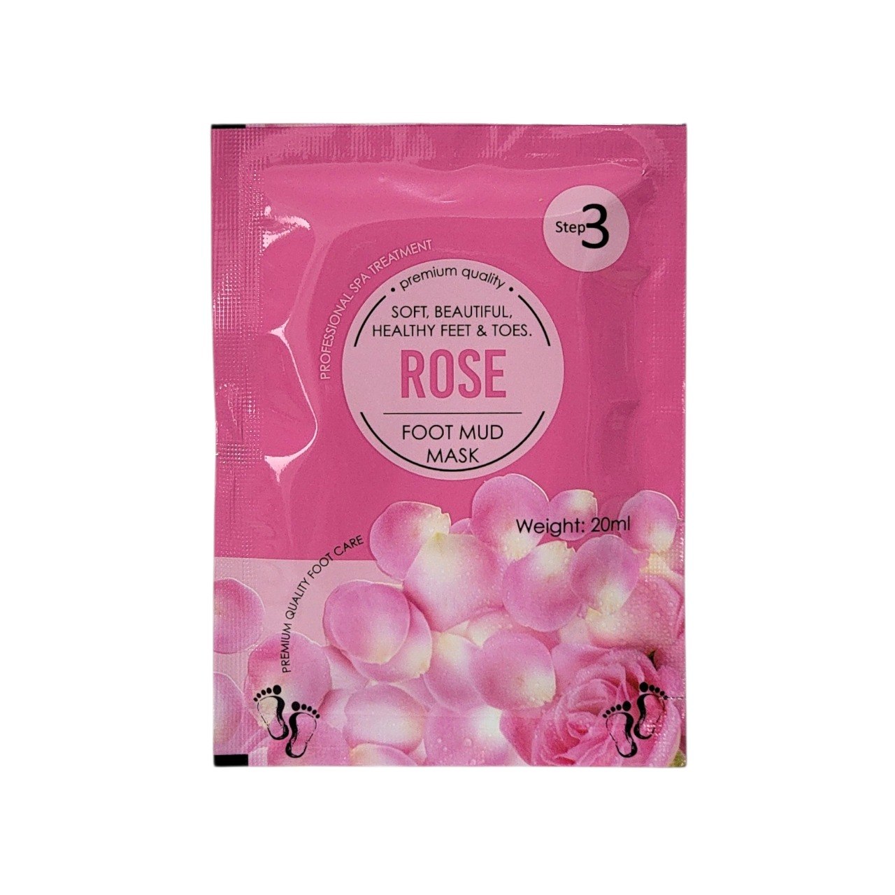 SET DE CUIDADO PARA PIES 4 EN 1 CON ESENCIA DE ROSA