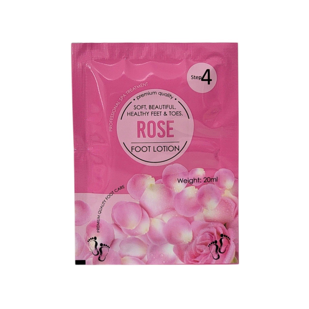 SET DE CUIDADO PARA PIES 4 EN 1 CON ESENCIA DE ROSA