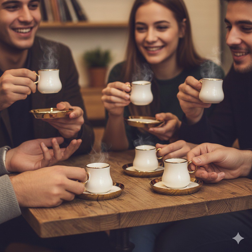 JUEGO DE TAZAS Y PLATOS PARA CAFE O TE DE CERAMICA 12PCS