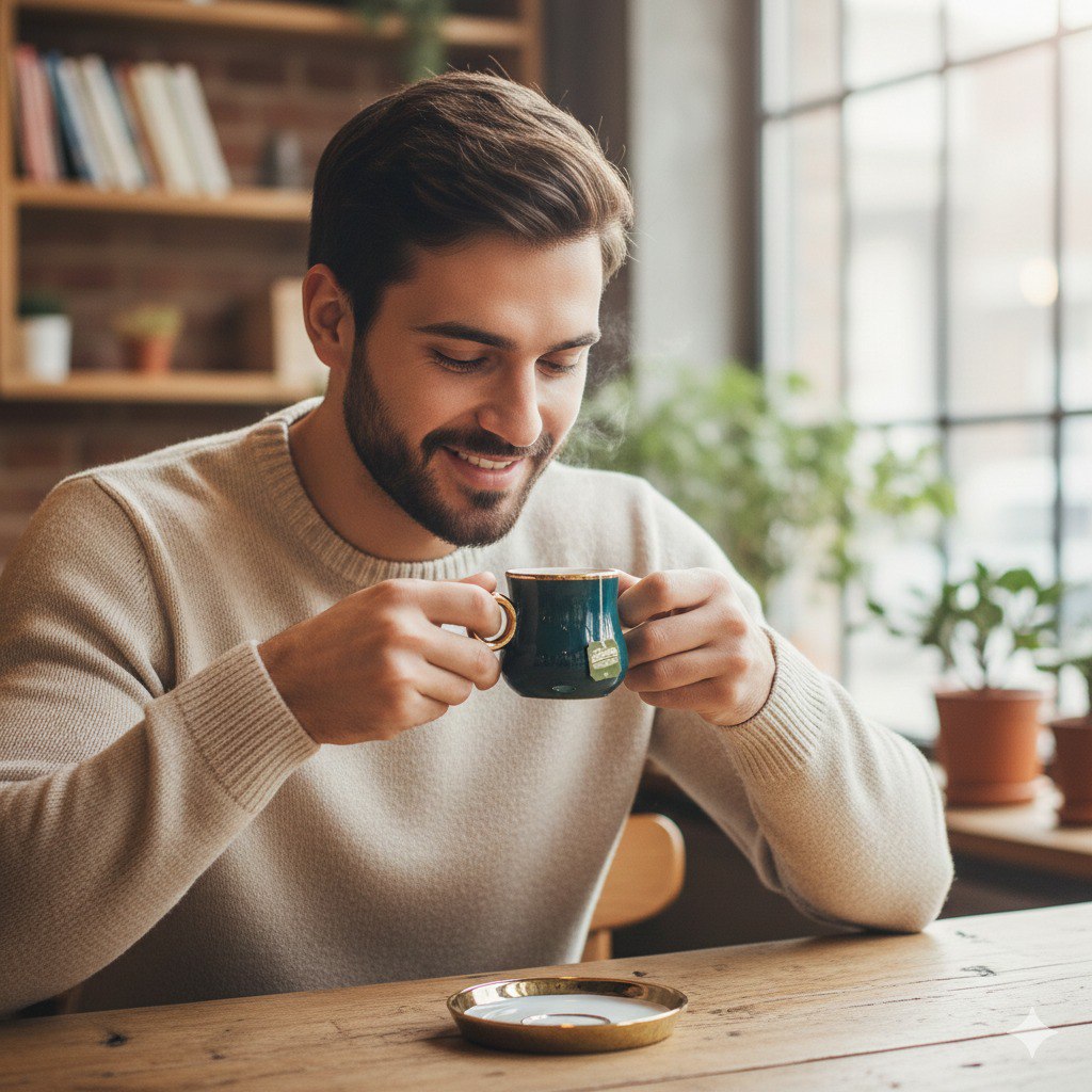 JUEGO DE TAZAS Y PLATOS PARA CAFE O TE DE CERAMICA 12PCS