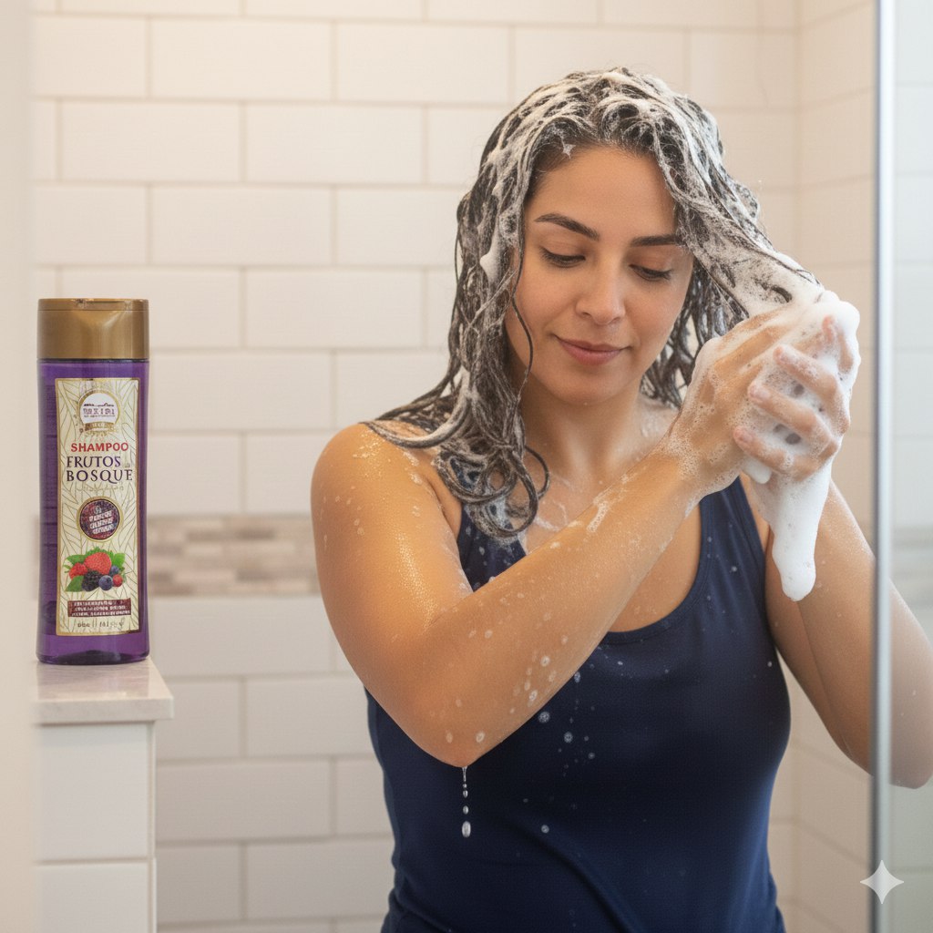SHAMPOO DE FRUTOS DEL BOSQUE NEVADA 420ML