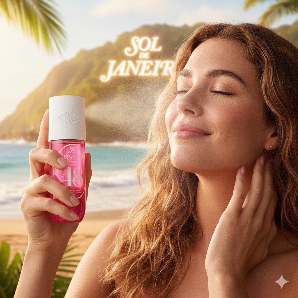 SPRAY PERFUMADO PARA EL CABELLO Y CUERPO CHEIROSA 48 SOL DE JANEIRO 90ML
