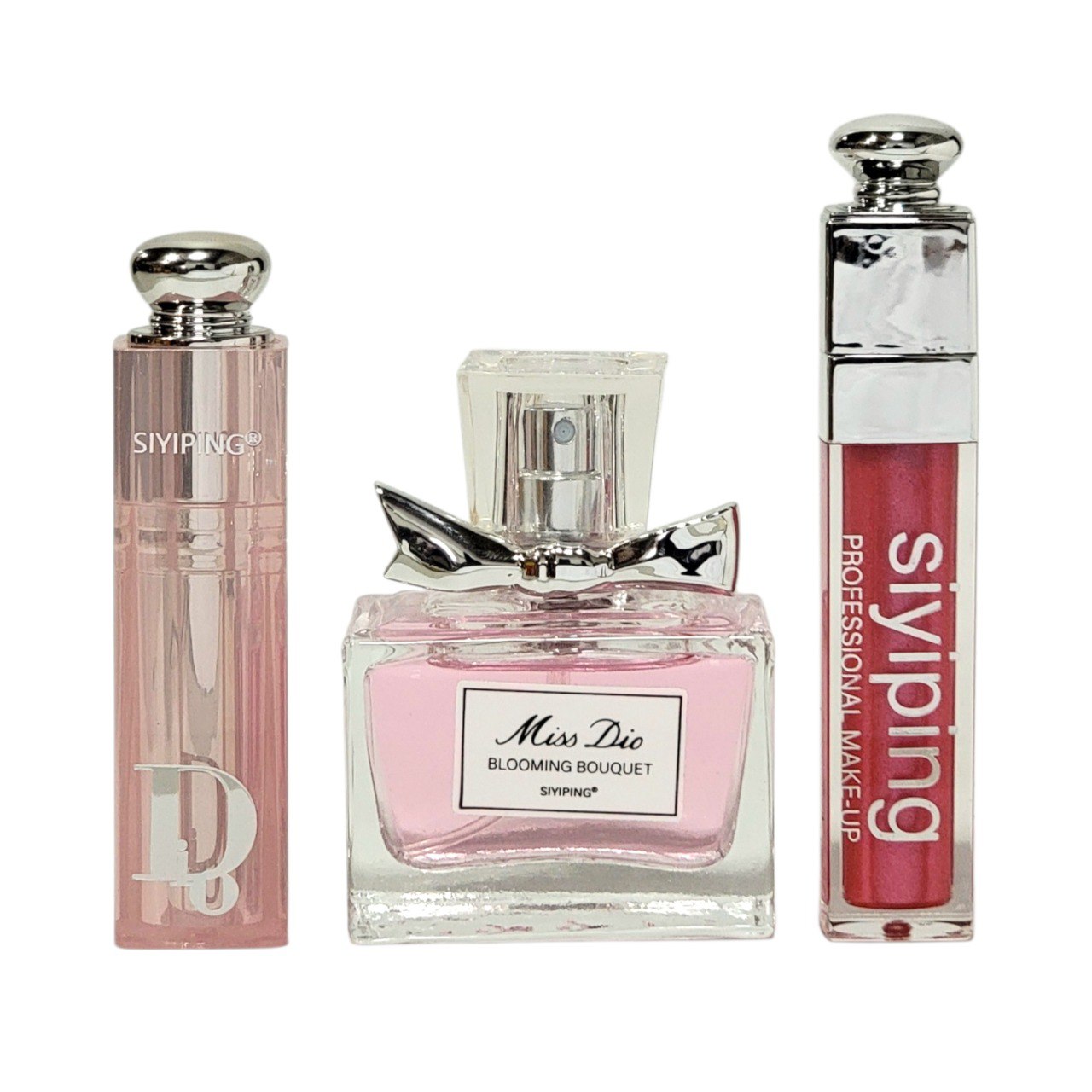 SET DE BRILLO LABIAL Y PERFUME DUPE DE DIOR SIYIPING