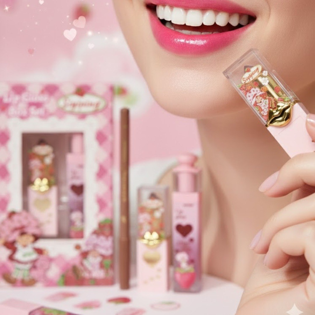 SET DE BRILLO LABIAL DE ROSITA FRESITA SIYIPING 3PCS