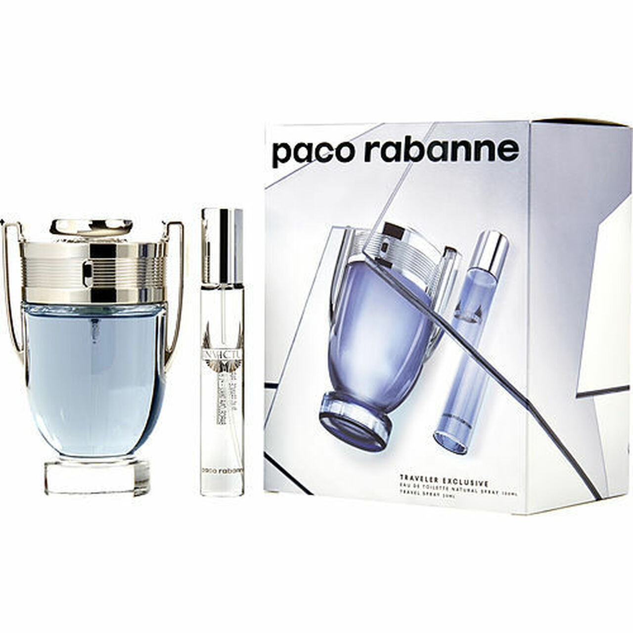 SET PACO RABANNE INVICTUS EDT 100ML, MINI EDT 20ML (H)
