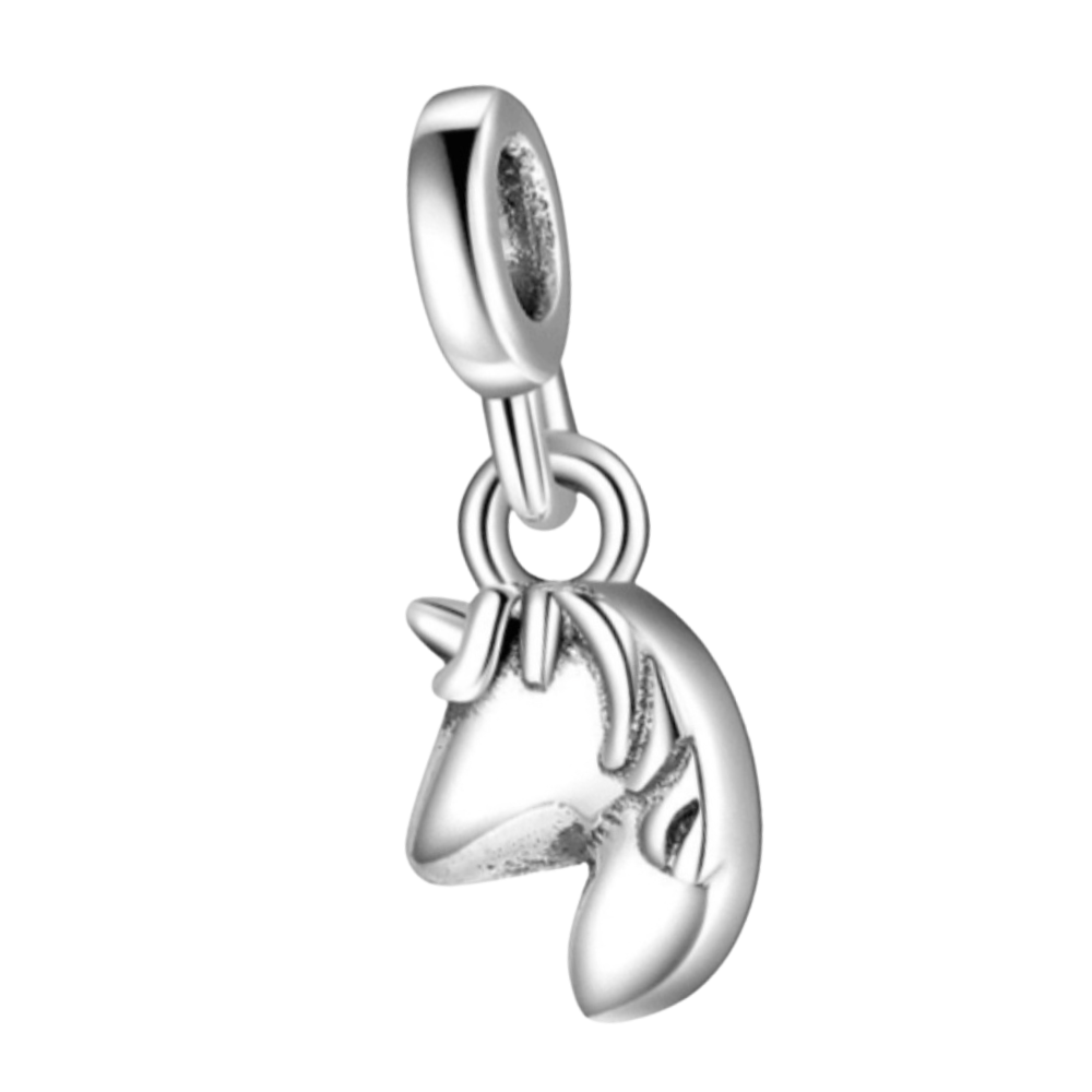 MINIPCH031 COLGANTE UNICORNIO  PARA PULCERA DE CADENA DE ESLABONES LINK