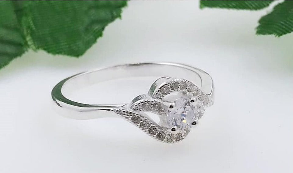 PANI384 ANILLO COMPROMISO, PLATA 925
