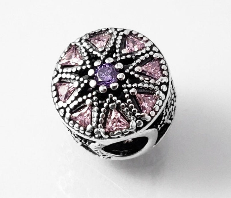 PCHARM2126  CIRCULAR CON CIRCONES DE COLOR ROSADO