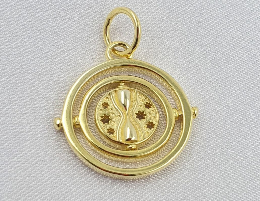 PCHARM2624   COLGANTE DE HARRRY POTTER, GIRATORIO DEL TIEMPO