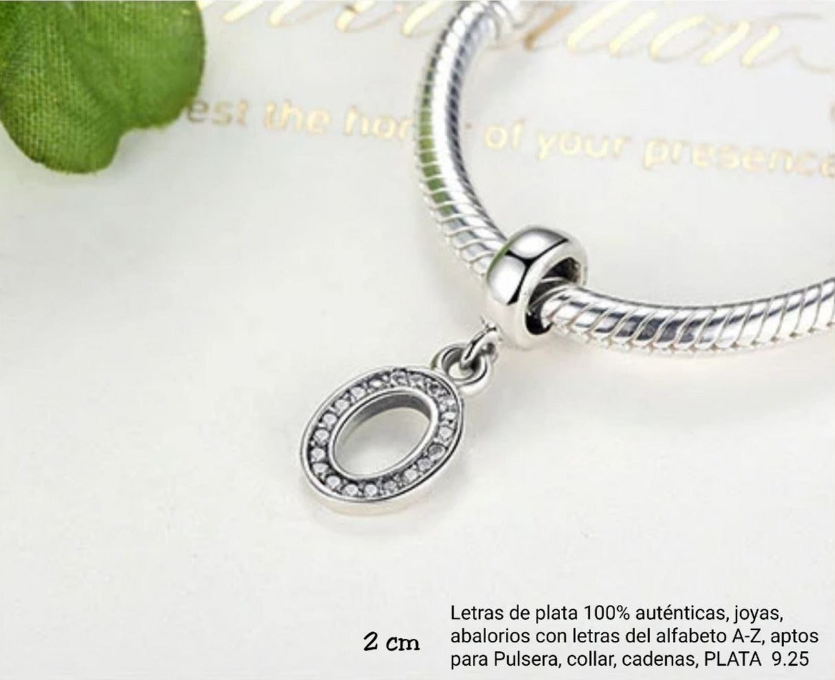 PCHARM802 COLGANTE LETRA O