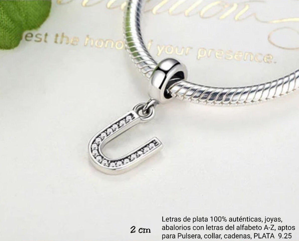 PCHARM808 COLGANTE LETRA U