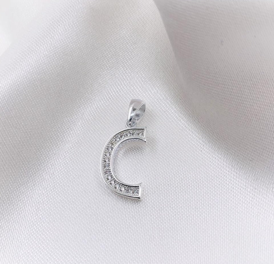 PDIJE1032 LETRA C PLATA 925