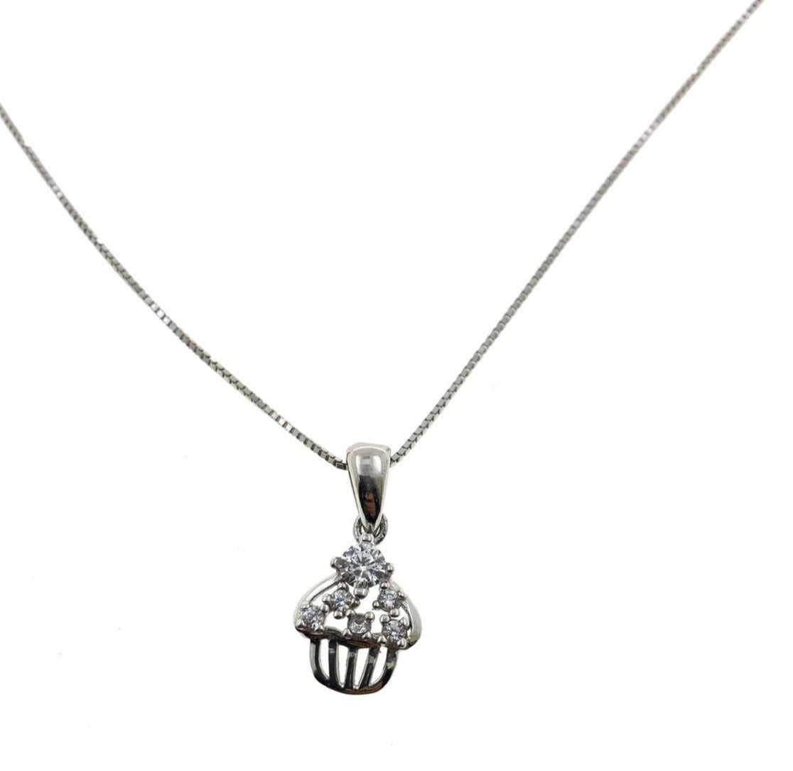 PDIJE1173  PASTELITO CON CIRCONES PLATA 925