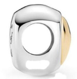 PCHARM2897 CORAZON CON FRASE TIENES UN AMOR POR EL ORO AMOR SAN VALENTIN