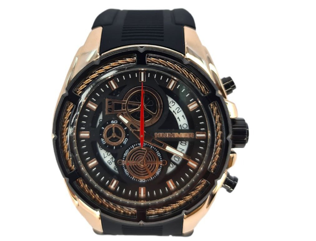RELOJ GOMA HUMMER HOMBRE